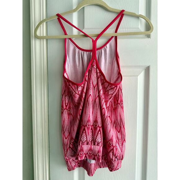Prana Andi Pink White Racerback Workout TankTop XS - Picture 5 of 7